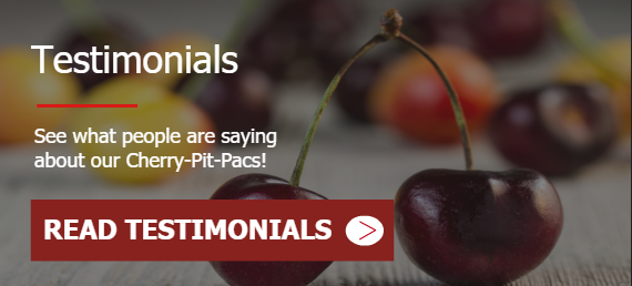 Cherry Pit Pac - Testimonials